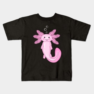 Pink Axolotls Kids T-Shirt